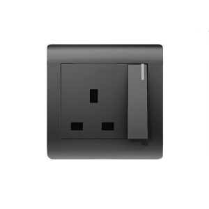 ACL - 13 A Switched Socket Outlet Grey