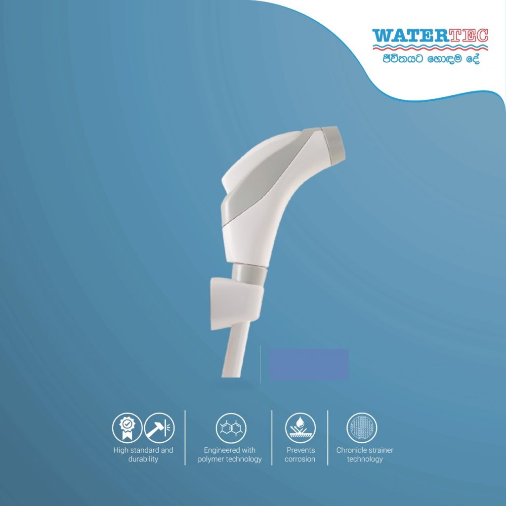 Watertec Watertec - Head Faucet & Hose - White + Grey in Sri Lanka | Homemart ...