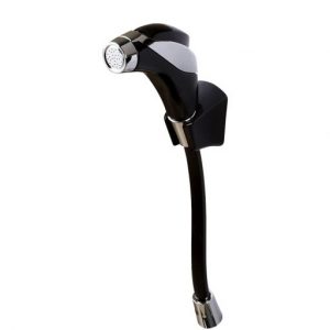 Watertec - Head Faucet & Hose - Chrome + Black