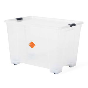 Phoenix - Storage Box - 80 Liters - Large Clear
