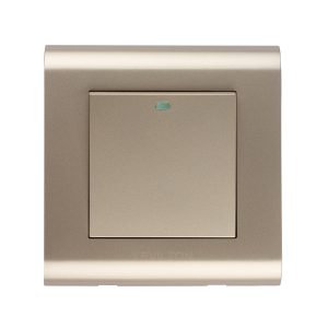 Kevilton - Switch - 1 Gang 2 Way Gold Modular