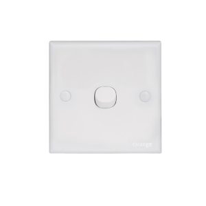 Orange - X5 1 Way 1 Gang 10A Switch