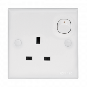 Orange - X5 13 A Switch Socket Outlet