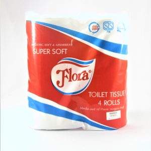 Flora - Toilet Paper Roll 04 Pack - 133 G