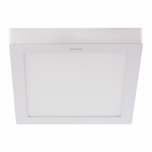 Orange - Eco Led Switch Panel Daylight Square 18W