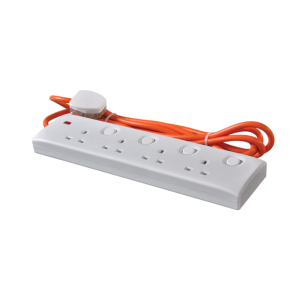 Orange - X5 13 A Trailer Socket 3 M Wire