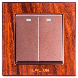 Kevilton - Mahogany 2 Gang 2 Way