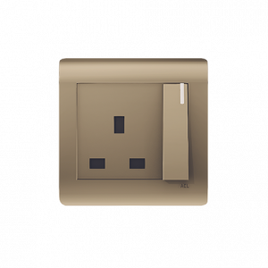 ACL - 13 A Switched Socket Outlet Bronze