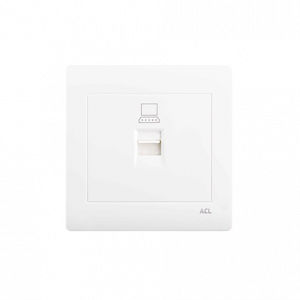 ACL - Data Socket Outlet White