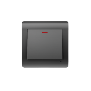 ACL - 20 A Double Pole Switch Grey