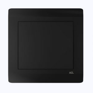 ACL - Blank Plate Black