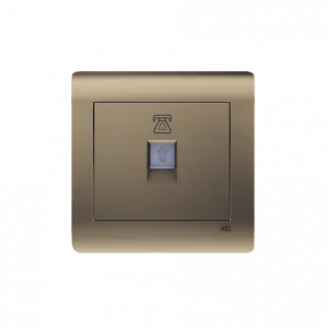 ACL - Telephone Socket Outlet Bronze