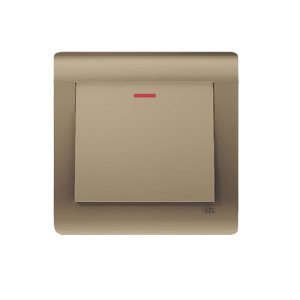 ACL - Eg - 20 A Double Pole Switch Bronze