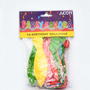 10 Birthday Balloons