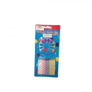 24 Birthday Candle With Holders