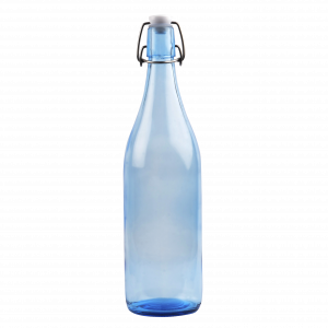 1000 Ml Swing Top Bottle - Blue