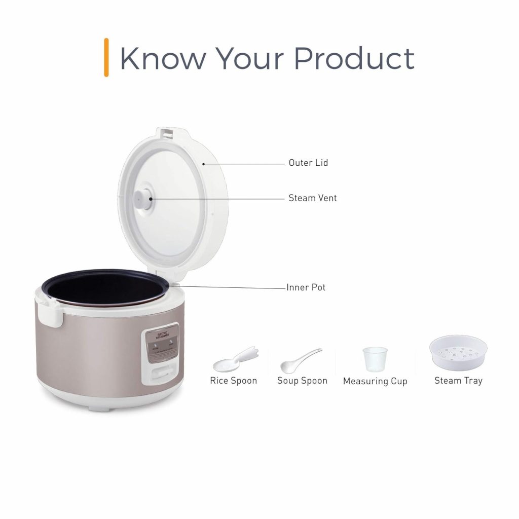 Kent - Stainless Steel Rice Cooker - 5 Liters in Sri Lanka | Homemart ...