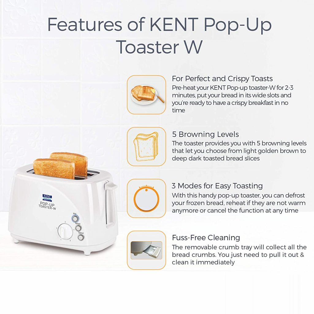 Kent - Pop-Up Toaster W in Sri Lanka | Homemart | Shop Online