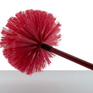 Feather - Cob Web Brush Metal Handle