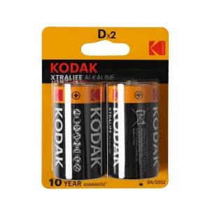 Kodak - Xtralife Alkaline LR20 D 2Pk