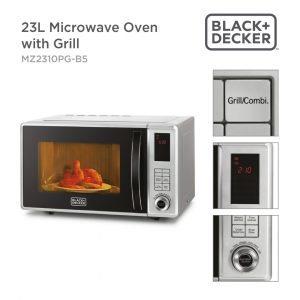 Black & Decker - Microwave Oven With Grill