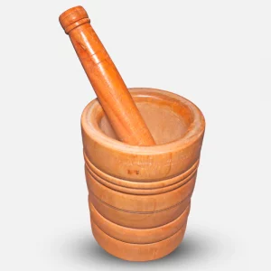 Wooden Pestal & Motar No 7
