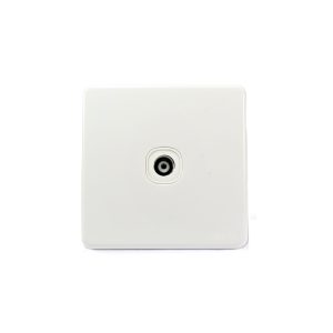 Orange - En 75 Ohm Tv Socket Ol C/White