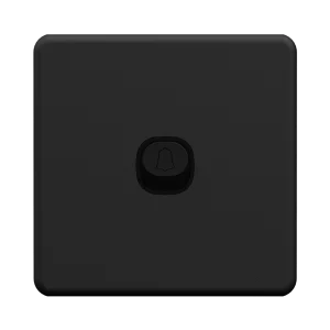 Orange - 2Way 1G Bellpress Switch