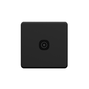 Orange - En Tv Socket Outlet Gunmetal