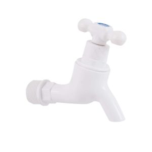 Watertec - Bib Tap T 3/4 Inch - White