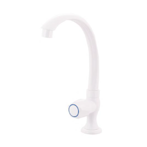 Watertec - Pillar Sink Tap P107 - White