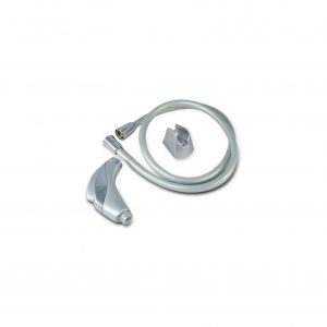 Watertec - Titanium Head Faucet & Hose - Chrome