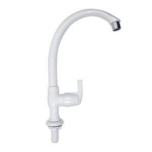 Watertec - Pillar Basin Tap Q203 - White