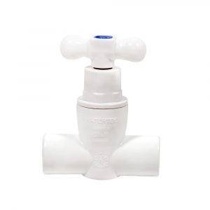 Watertec - Stop Valve Socket - White