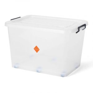 Phoenix - Storage Box -100 Liters - Extra Large Clear