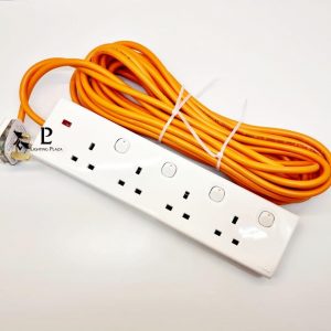 Orange - X5 13 A Trailer Socket 5 M Wire