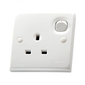 Orange - X7 13 A Switch Socket Outlet