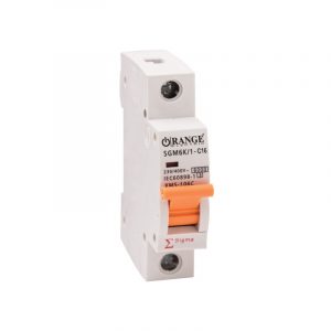 Orange - Miniature Circuit Breaker Sigma 1 Pole 16 A Type C