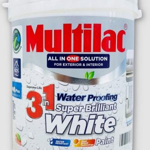 Multilac - Supreme Life 3 In 1 Waterproof Super Brilliant White Â - 1 Liter