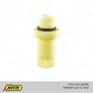 Anton - 1/2 Inch CPVC Thread End Plug