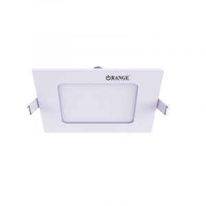 Orange - Eco Led Switch Panel - R 6 W Warm White Square