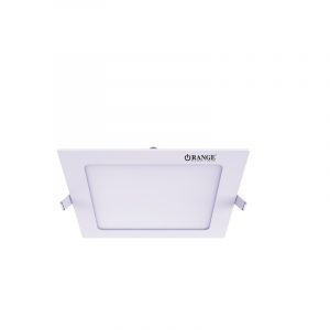 Orange - Eco Led Switch Panel - R 12 W Daylight Square