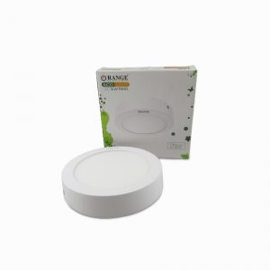 Orange - Eco Led Switch Panel - S 12 W Warm White Circle