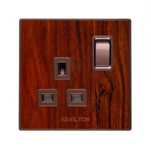 Kevilton - Mahogany 13 A Socket