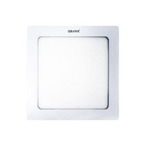 Orange - Eco Led Switch Panel Square - 12 W Daylight Square