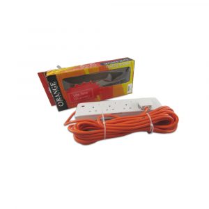Orange - 13A Trailer Socket 10 M Wire
