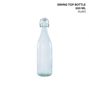 500 Ml Swing Top Bottle - Flint