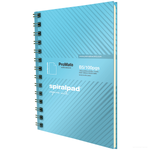 Promate Hard Cover Spiral B5 - 100 Pages