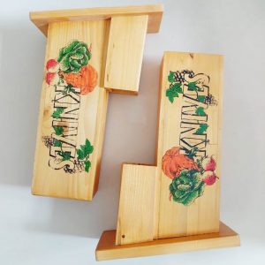 Wooden Knife Holder