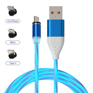 3 In 1 Magnetic Lights Charging Cable